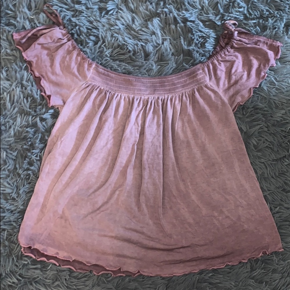 Flowy purple top!